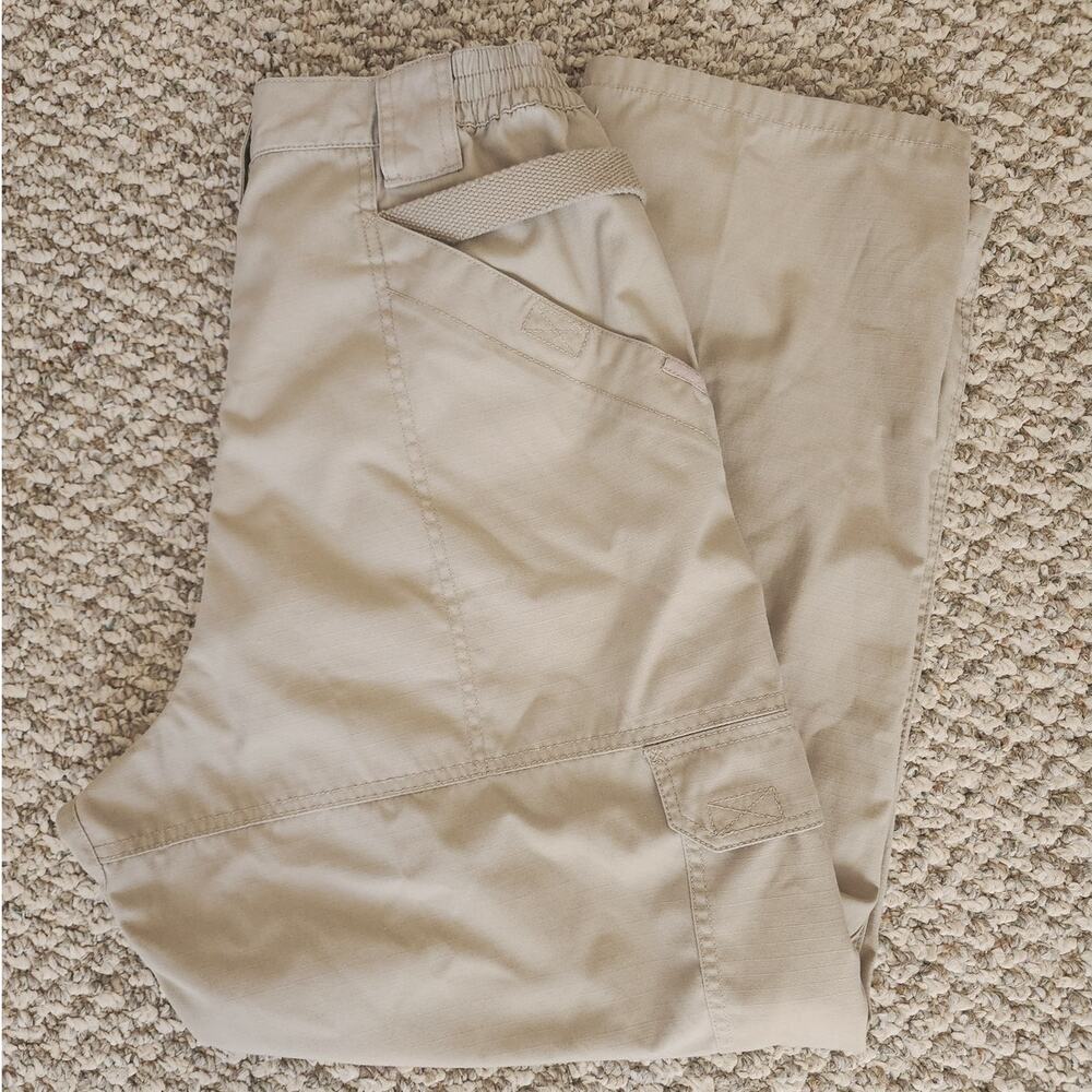 5.11 Tactical‎ Series Mens 36x30(tag) Khaki Cargo Utility Workwear Pants